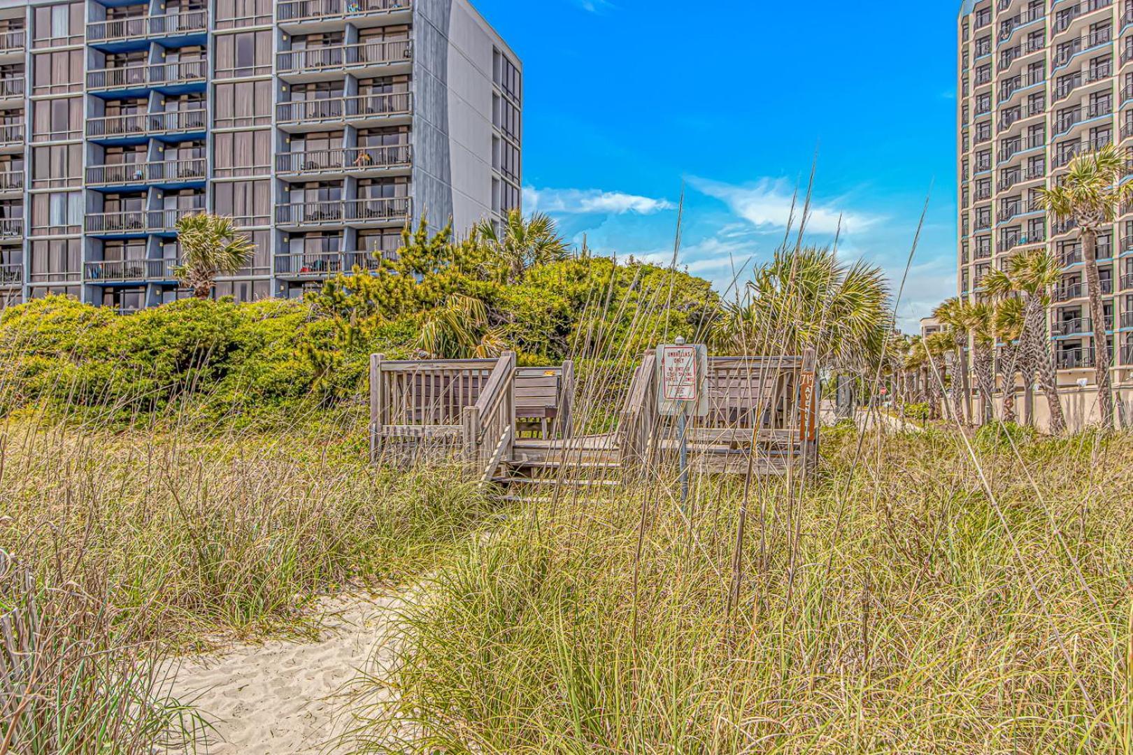 Oceanfront 3Br 2Ba Condo Ocean Reef 1421 Миртл-Бич Экстерьер фото