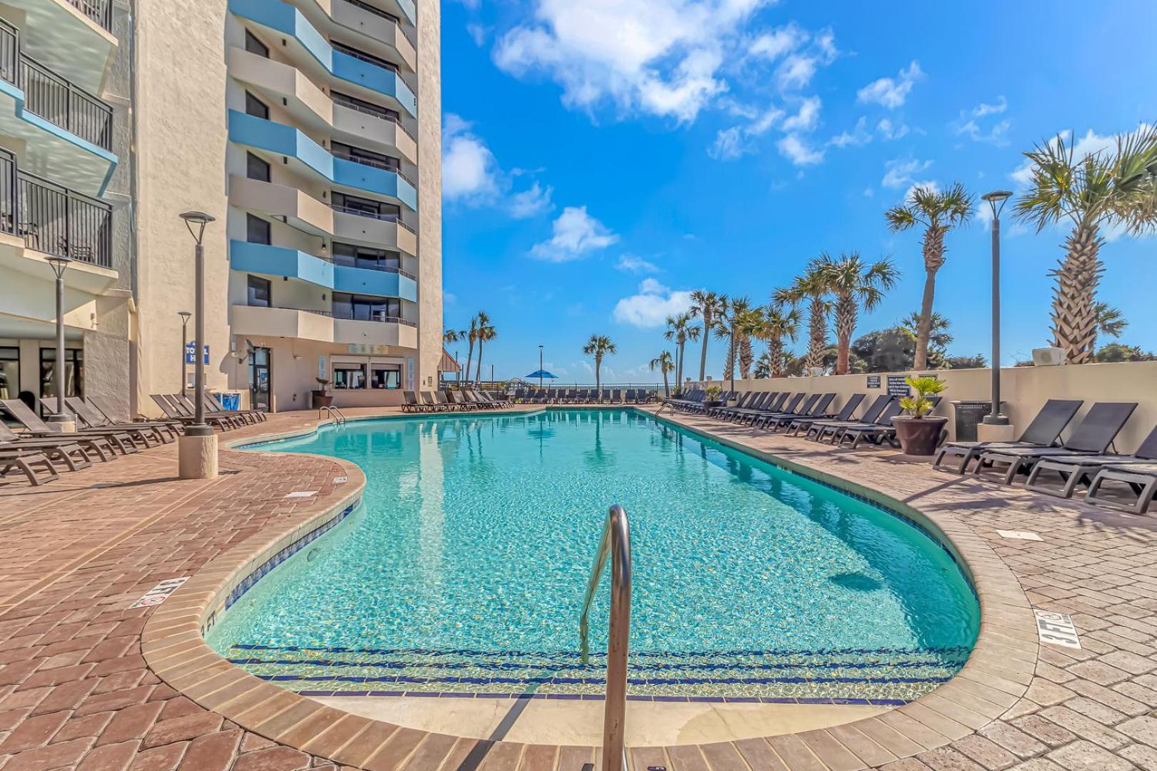 Oceanfront 3Br 2Ba Condo Ocean Reef 1421 Миртл-Бич Экстерьер фото